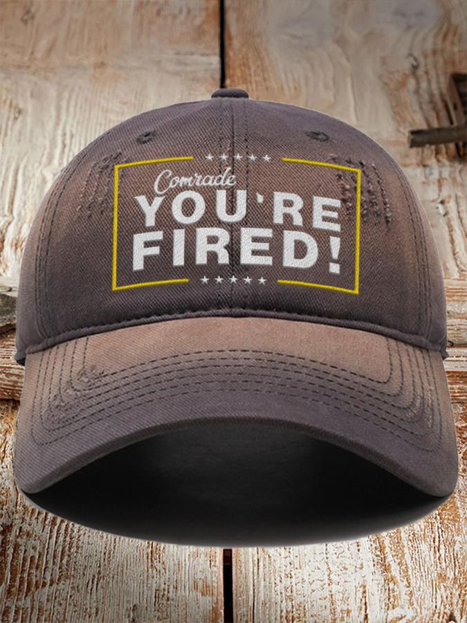 Unisex  You're Fired! Comrade Kamunism Hat