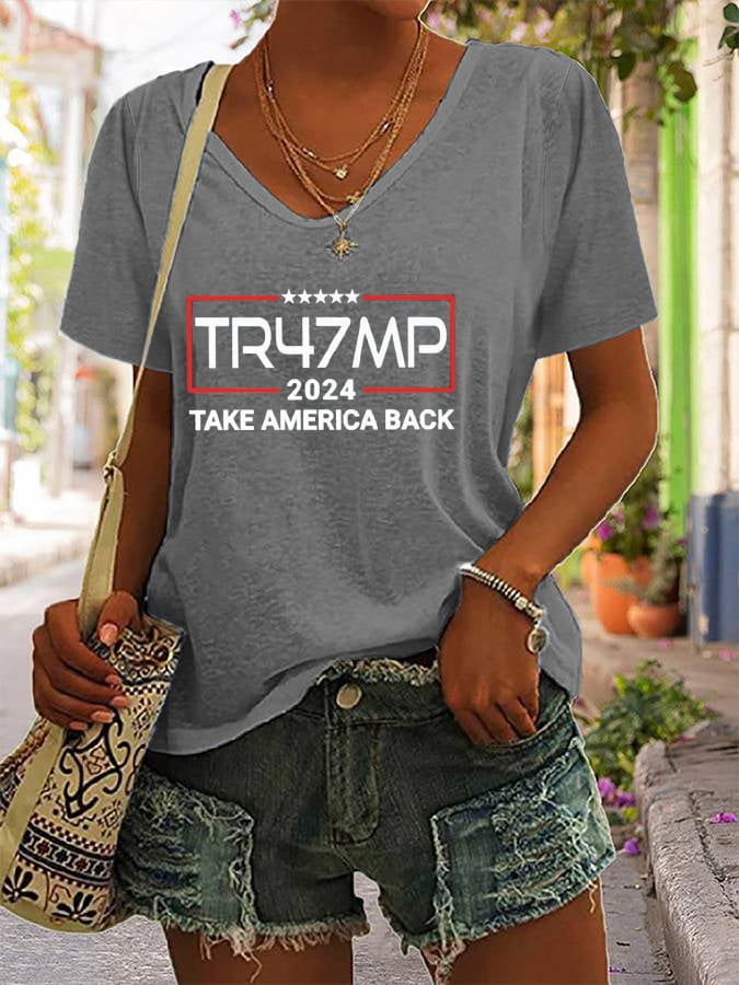 Women's TR47MP V-Neck Tee