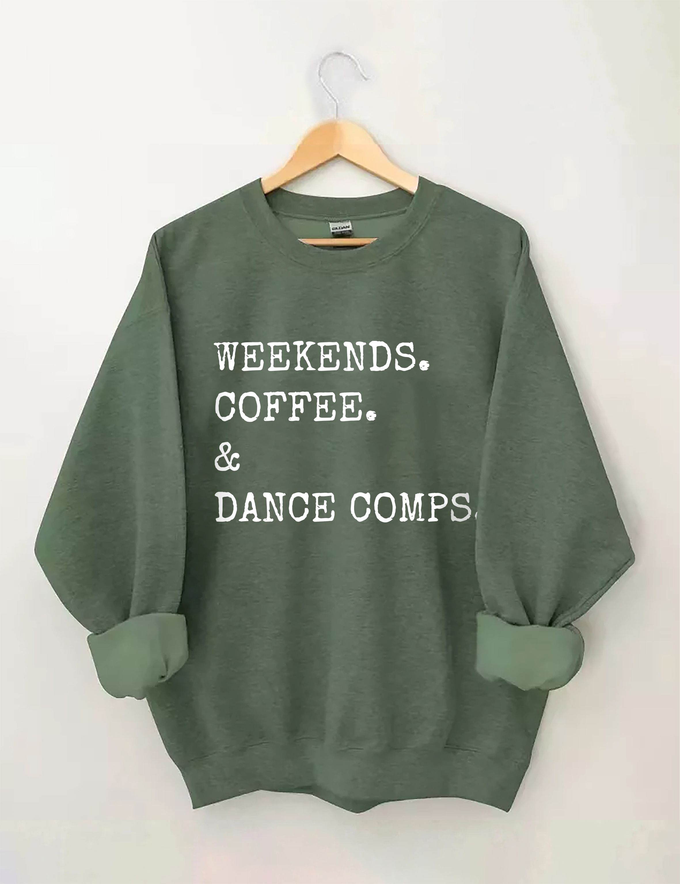Weekends Coffee And Dance Comps Sweatshirt
