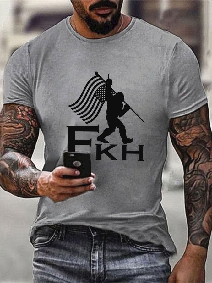 Men's FKH printed T-shirt