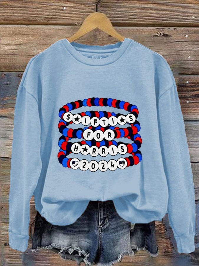 Women's In my voting era bracelet sweatshirt