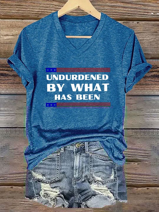 Women's What Can Be Unburdened By What Has Been Print T-Shirt