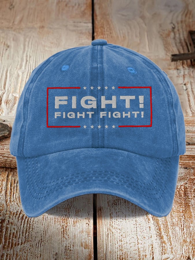Unisex Fight Print Hat