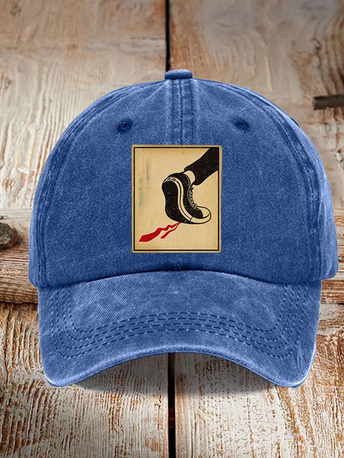 Unisex Printed Comma Hat