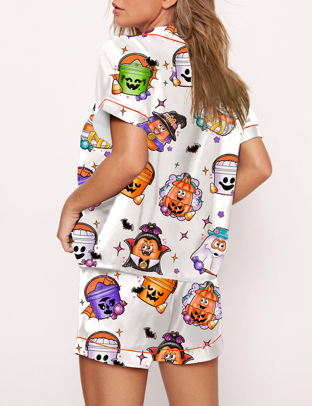 Women's  90's Nostalgic Halloween Nugs Pajama Set