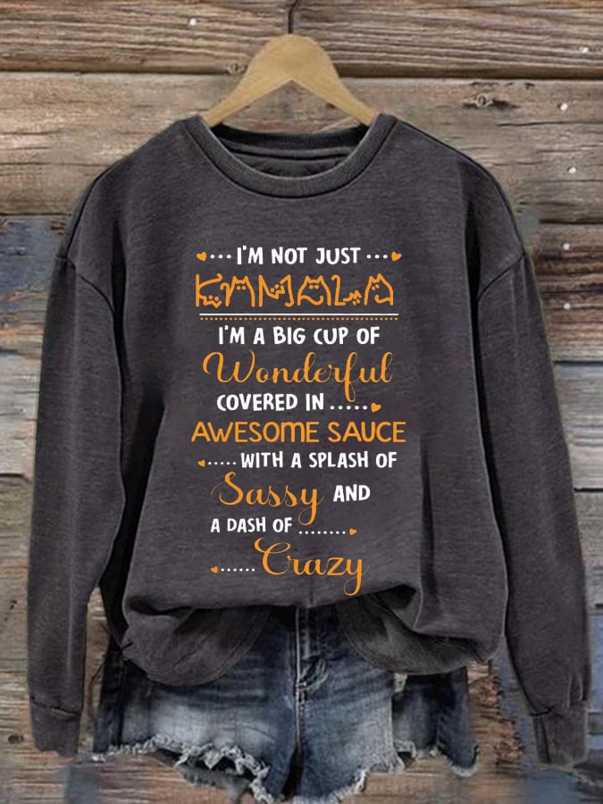 Women's Feminist Print Casual Sweatshirt