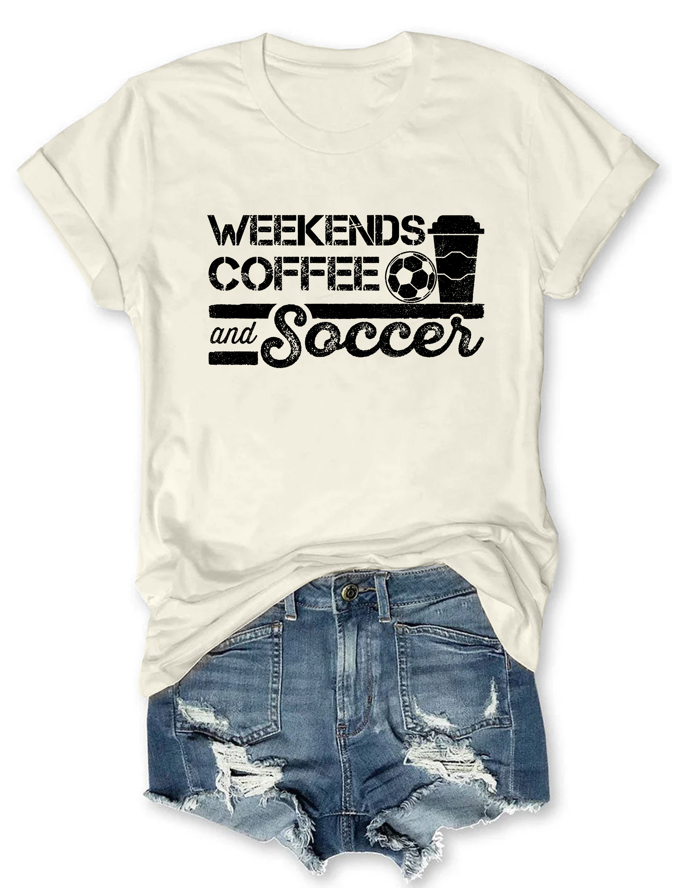 Weekends Coffee And Soccer T-Shirt