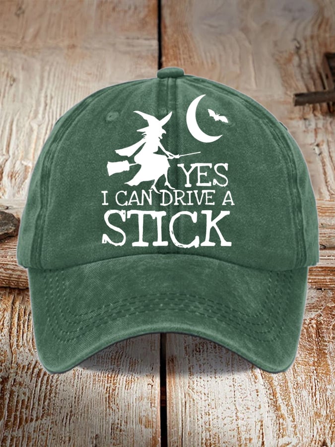 Yes I Can Drive A Stick Hats For Men And Women