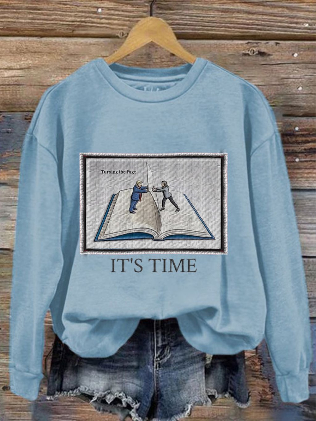 Women's It's Time Printed Sweatshirt
