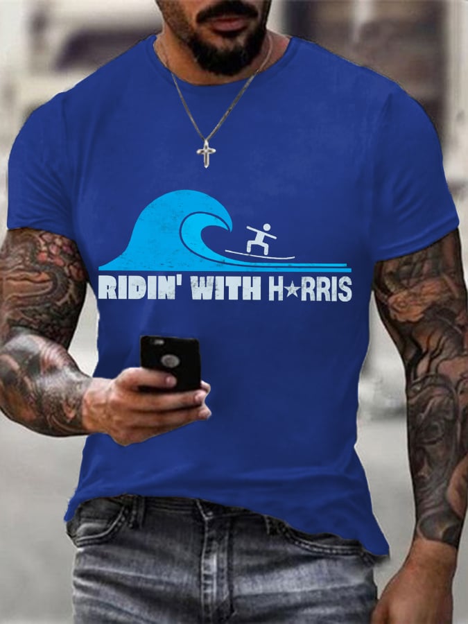 Men's Blue Wave 2024 Tee