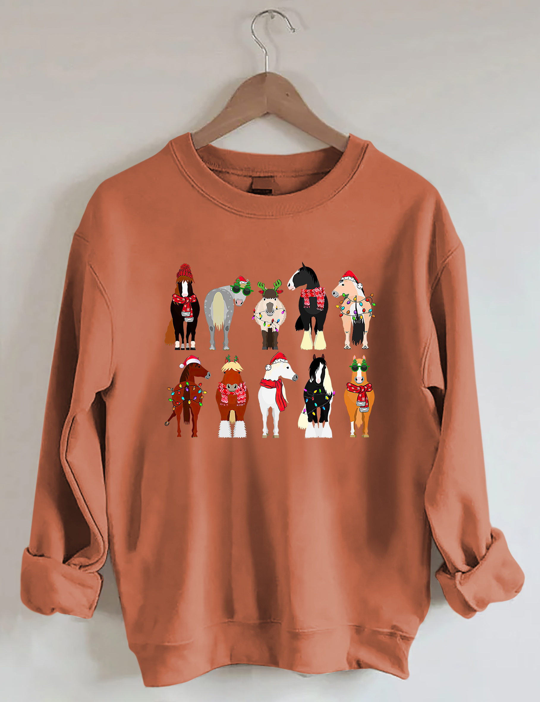 Horse Lover Christmas Sweatshirt