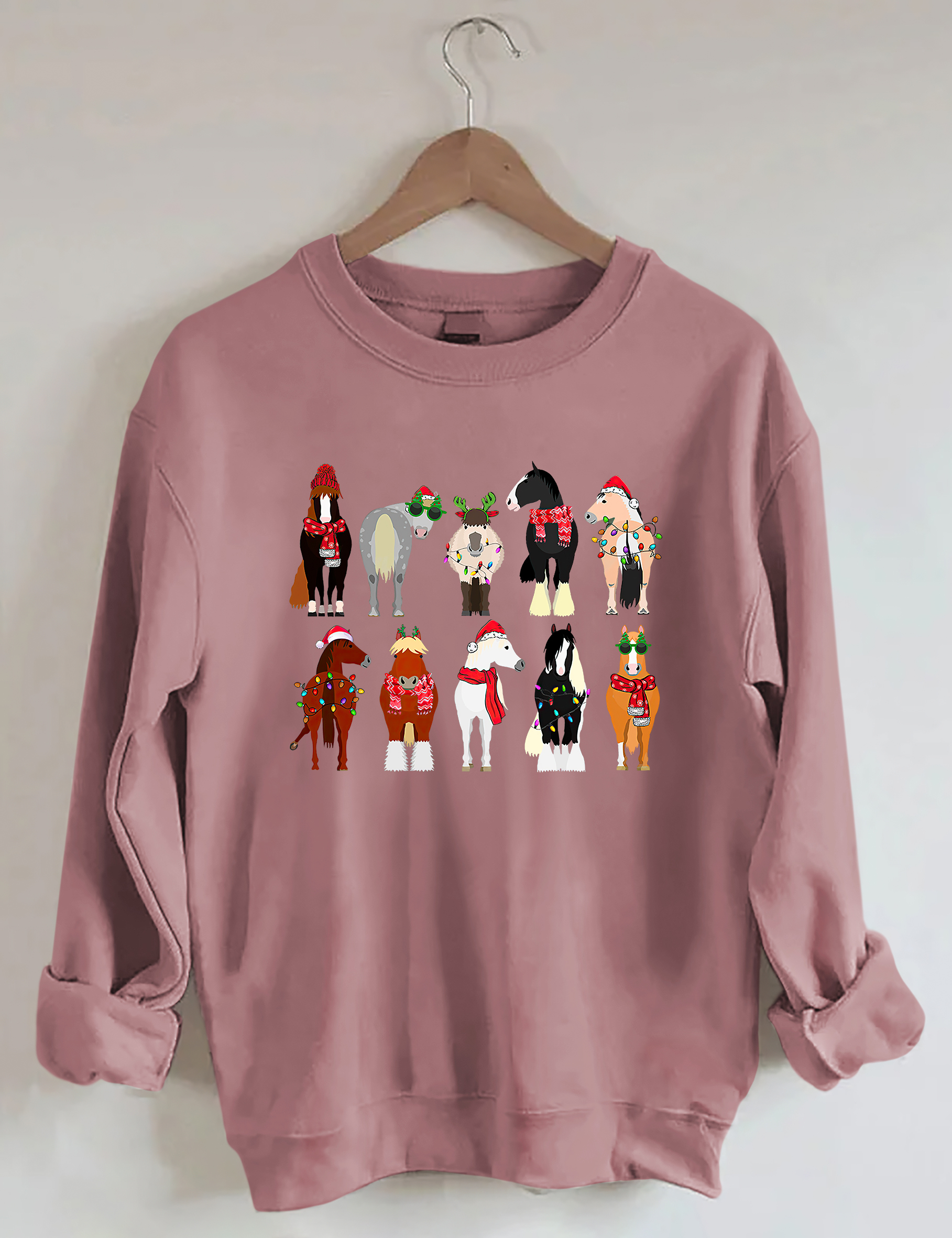 Horse Lover Christmas Sweatshirt