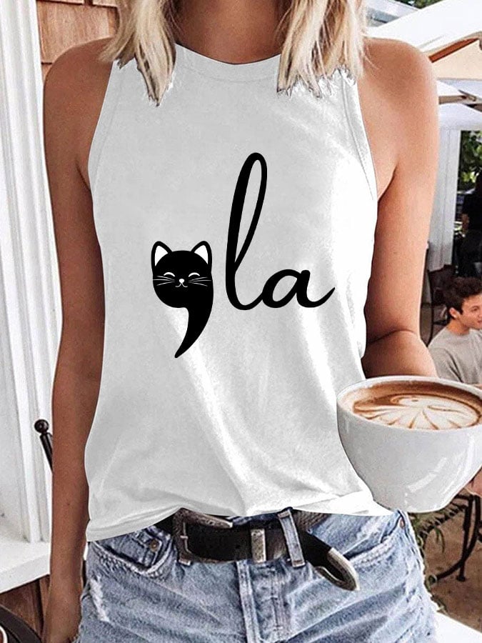 Women's "Childless Cat Lady La" Tank Top
