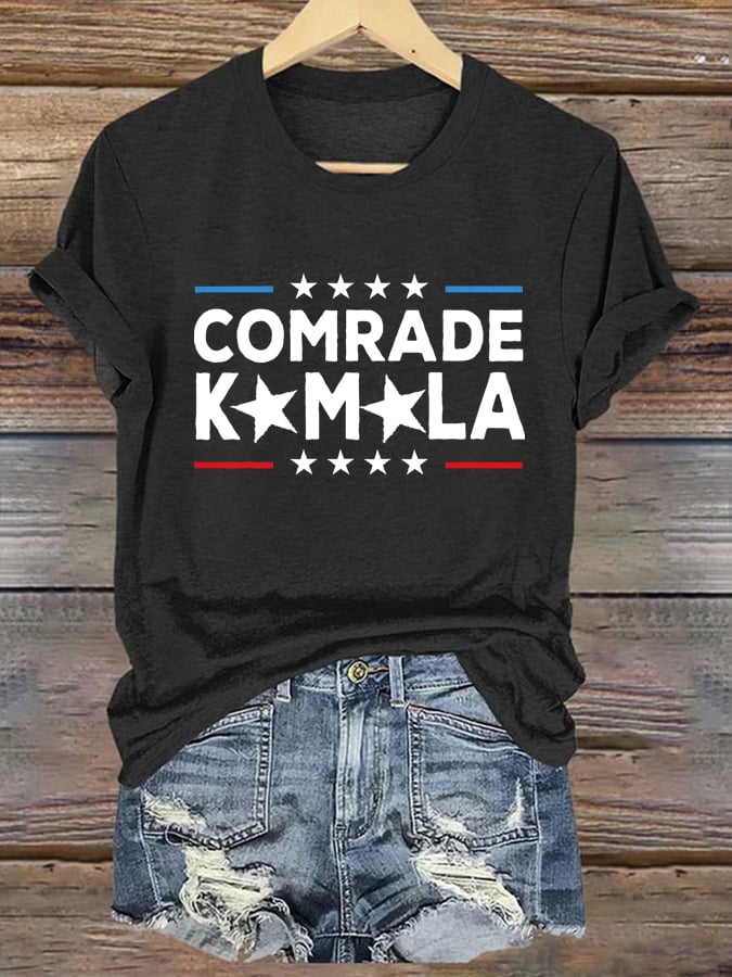 Women's Comrade Kamala The Original Performance Print T-Shirt