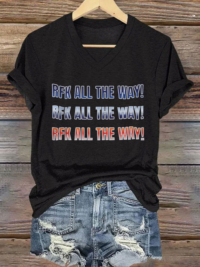 Women'S RFK All The Way Printed T-Shirt