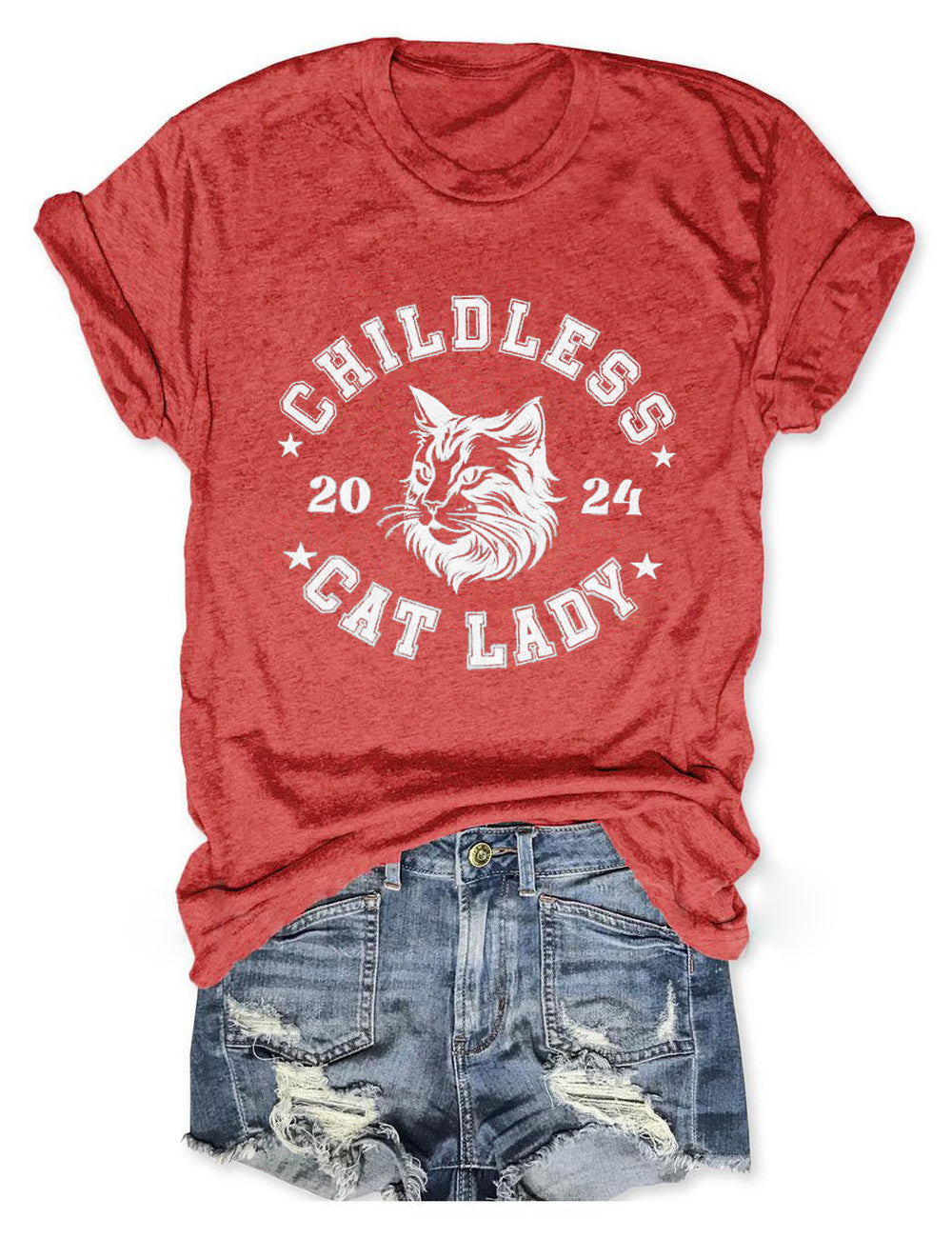 Childless Cat Lady 2024 Graphic Tee