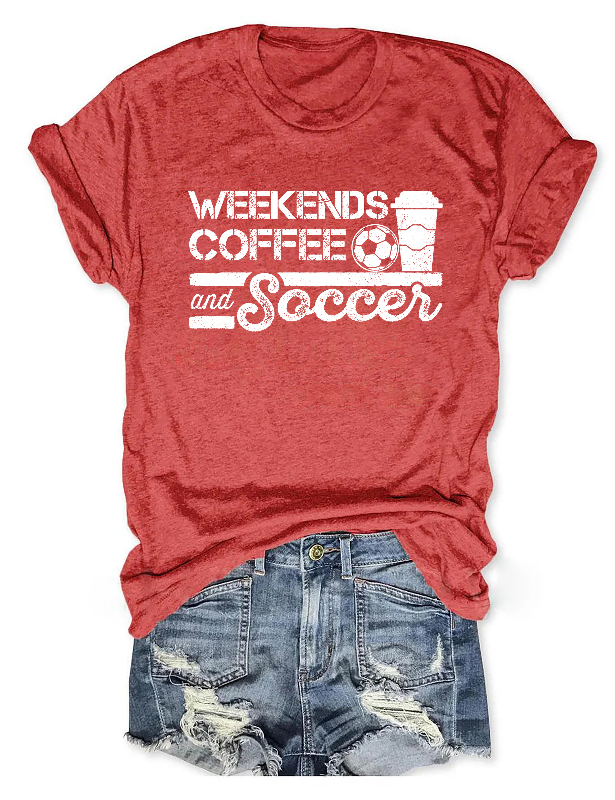 Weekends Coffee And Soccer T-Shirt