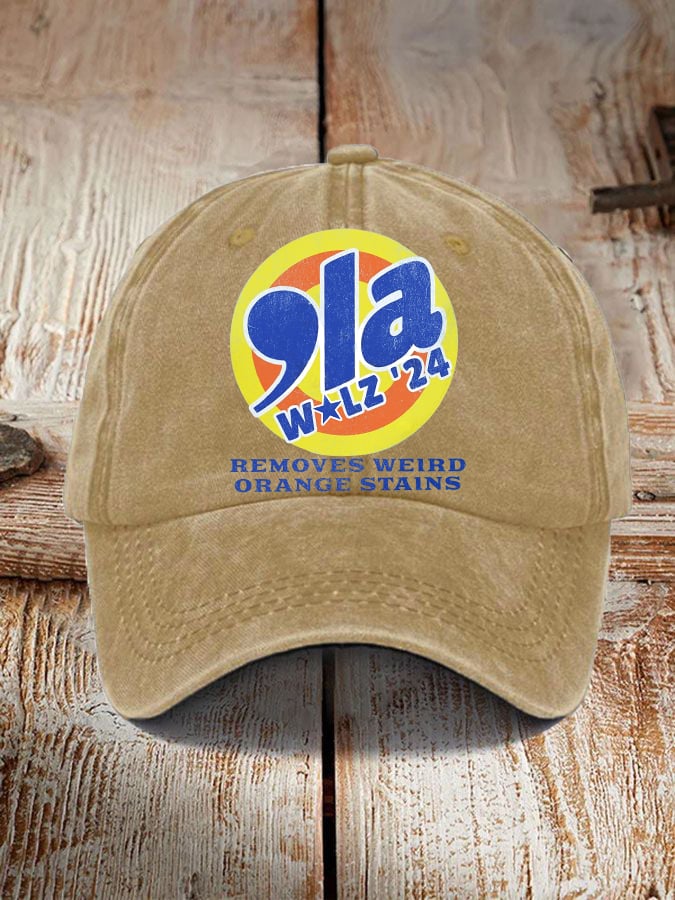2024 Removes Weird Orange Stains Printed Hat
