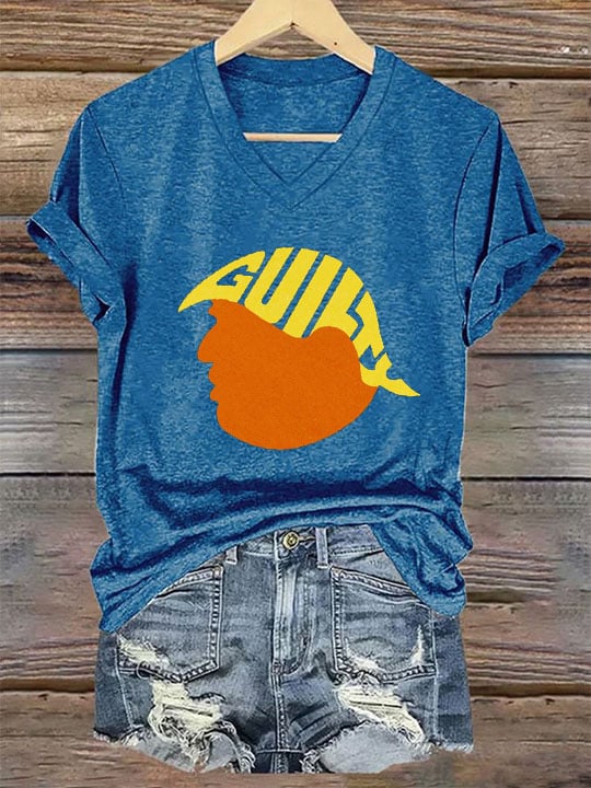 Women's Guilty Print T-Shirt