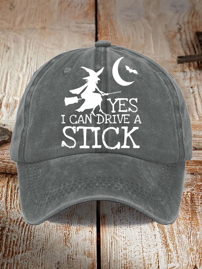 Yes I Can Drive A Stick Hats For Men And Women