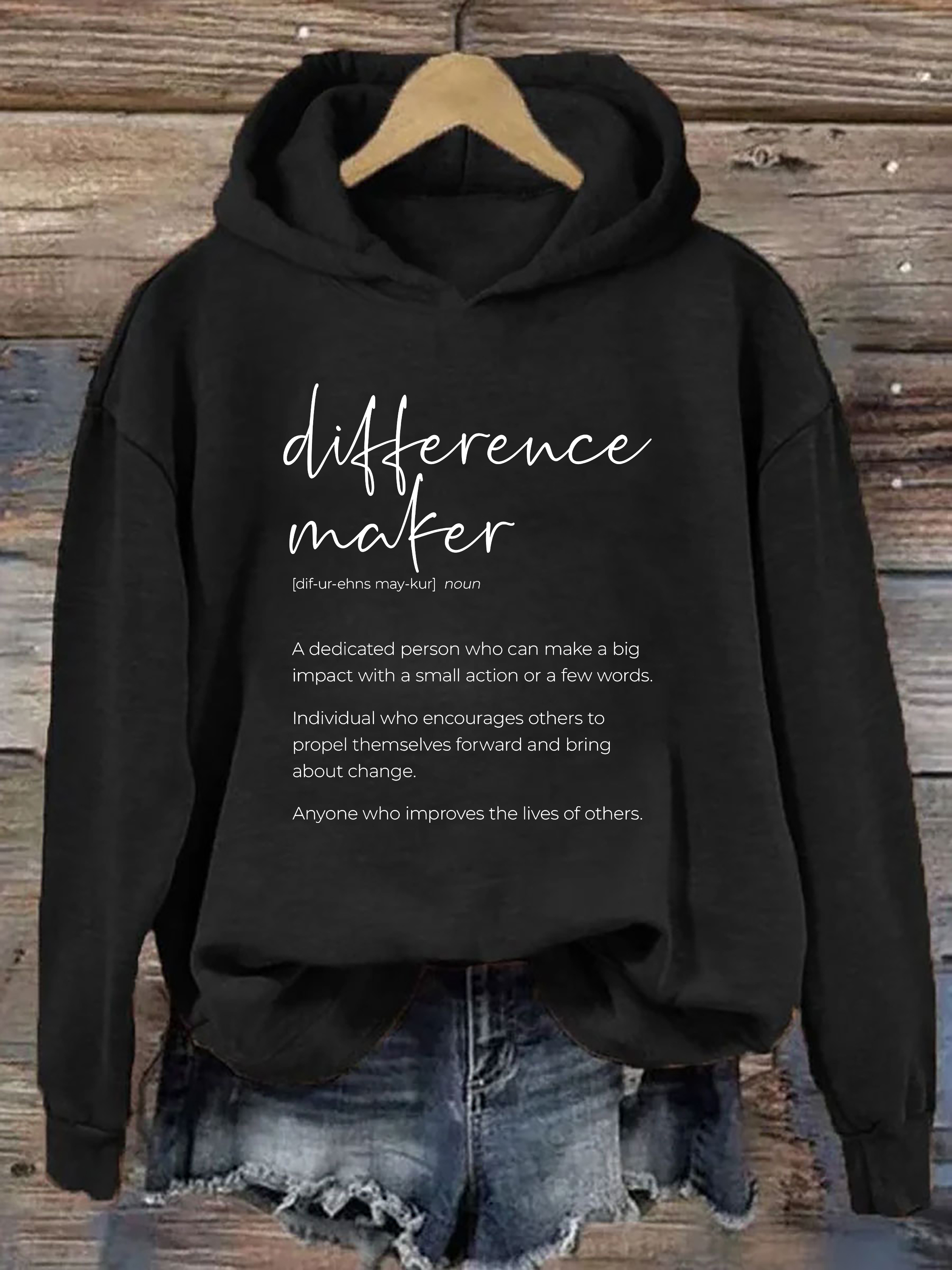 Difference Maker Definition Hoodie