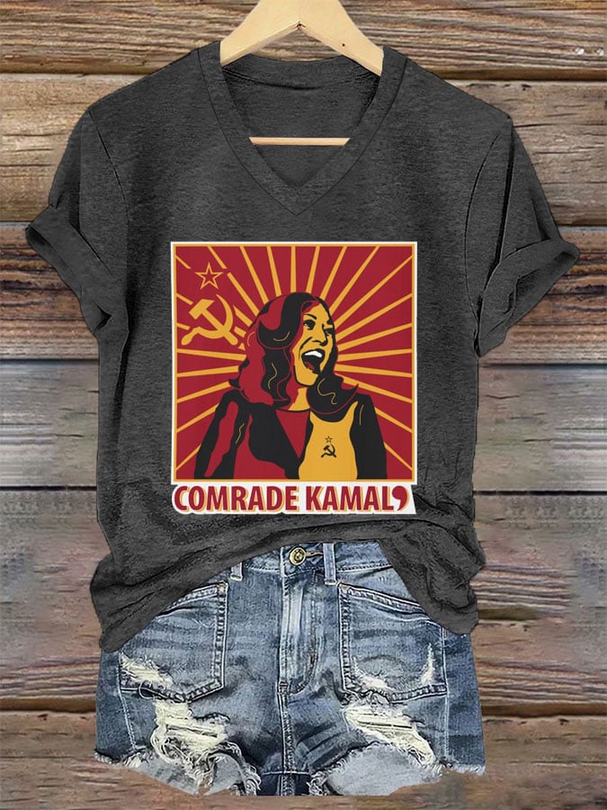 Women's Comrade La Print T-shirt