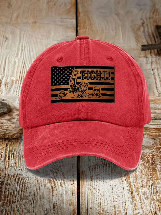 Fight Print Hat