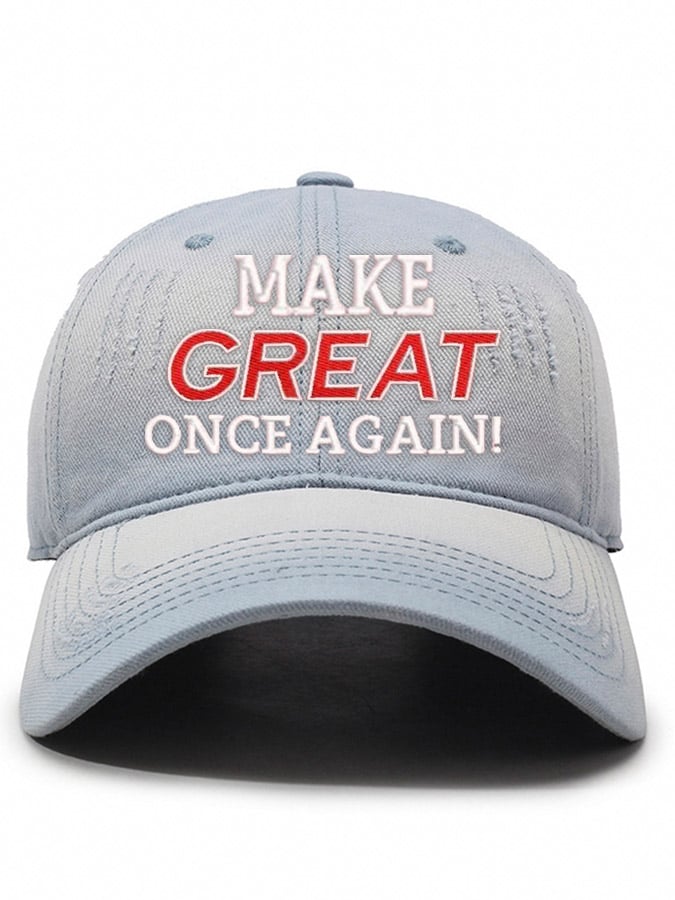 Unisex Make Great Once Again  Print Baseball Cap