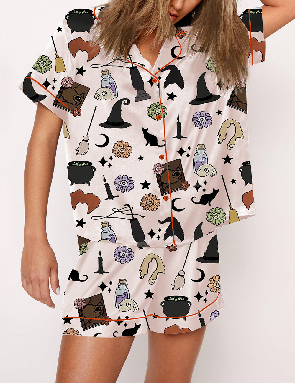 Women's Hocus Pocus Witchcraft Pajama Set