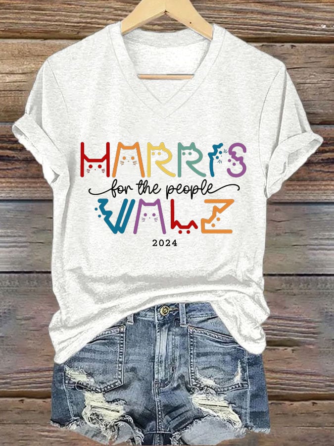 Women's For the People Print T-shirt