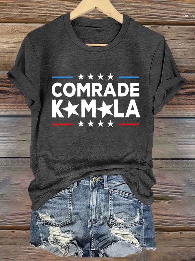 Women's Comrade Kamala The Original Performance Print T-Shirt