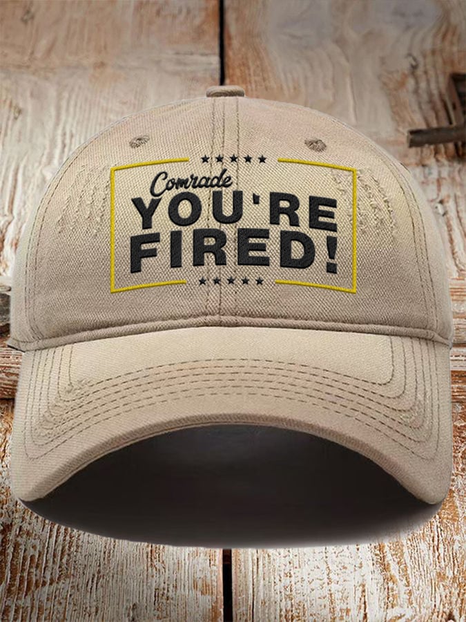Unisex  You're Fired! Comrade Kamunism Hat