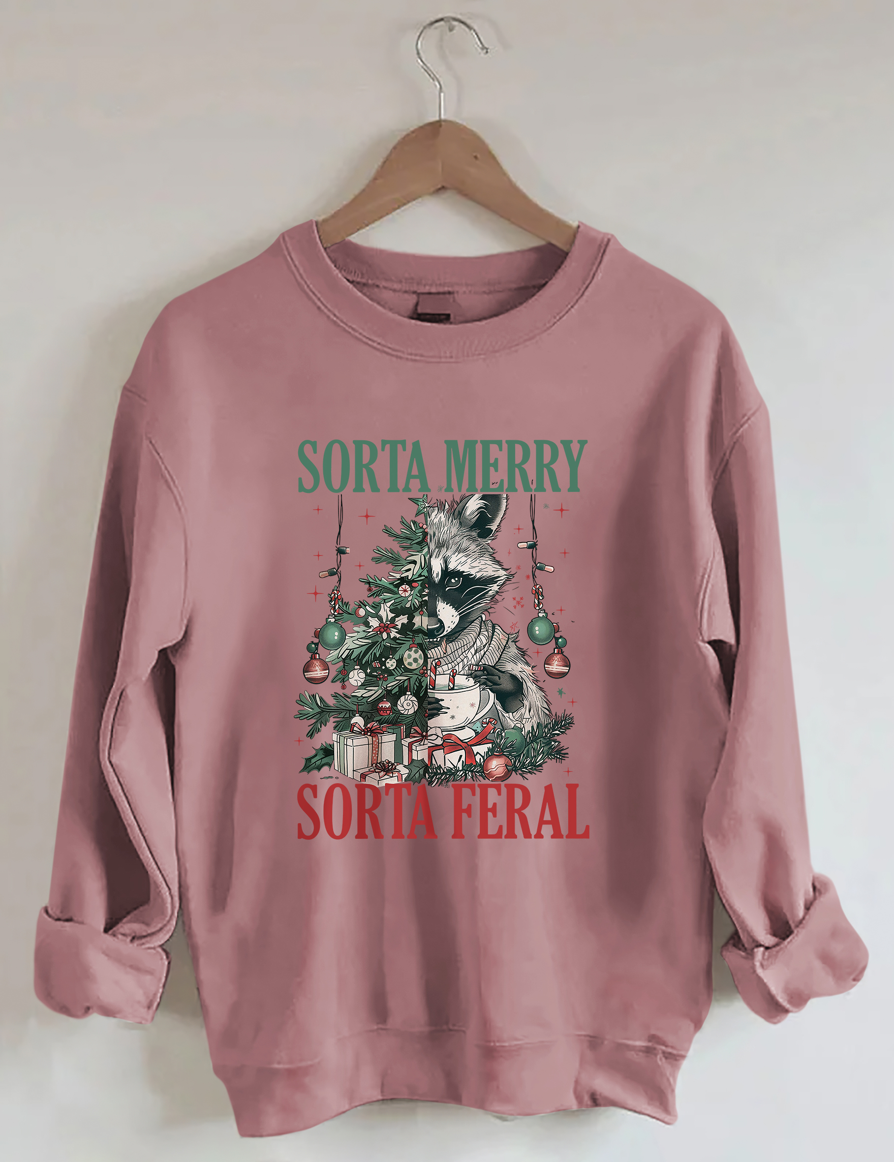 Sorta Merry Sorta Feral Sweatshirt