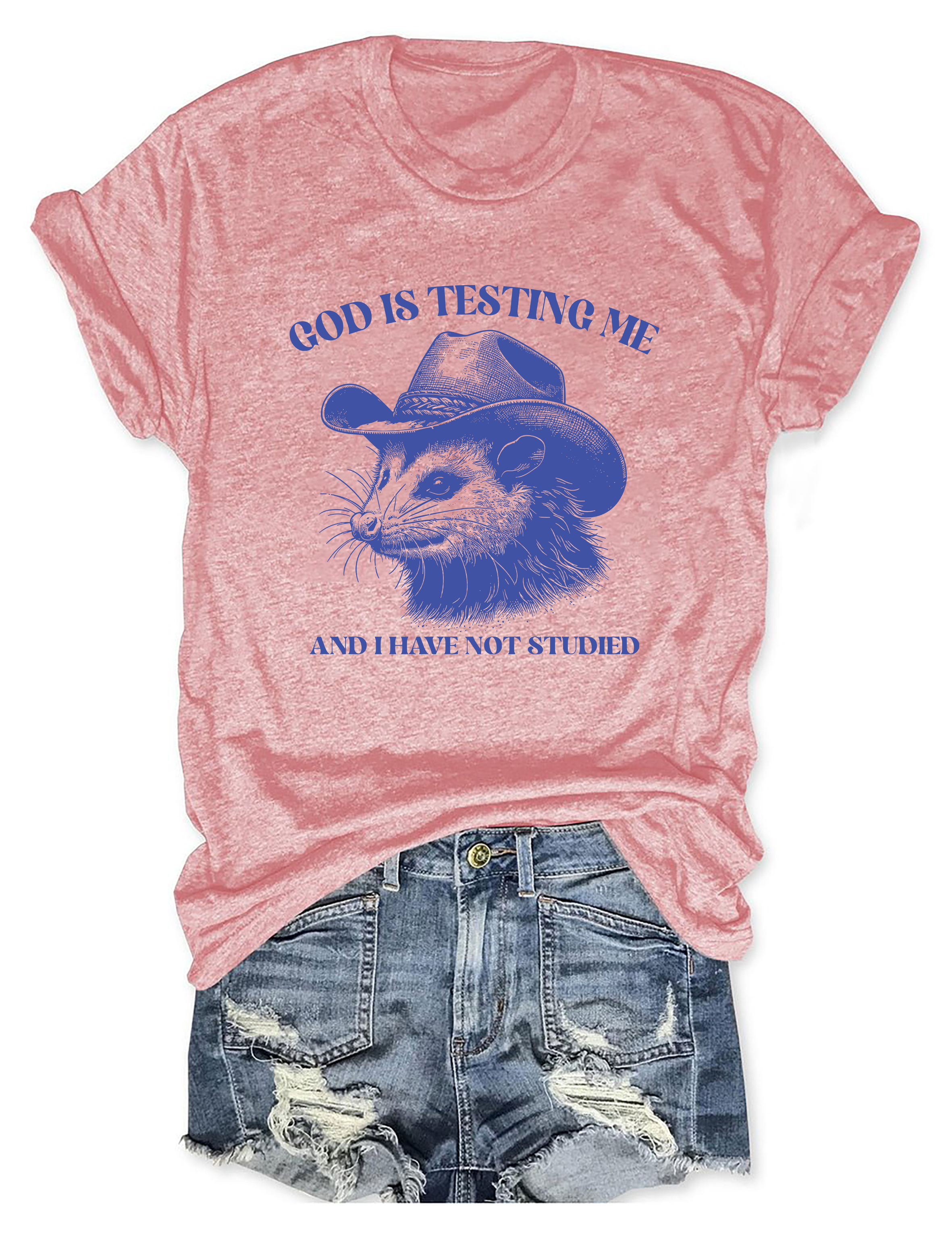 God Is Testing Me And I Have Not Studied T-Shirt
