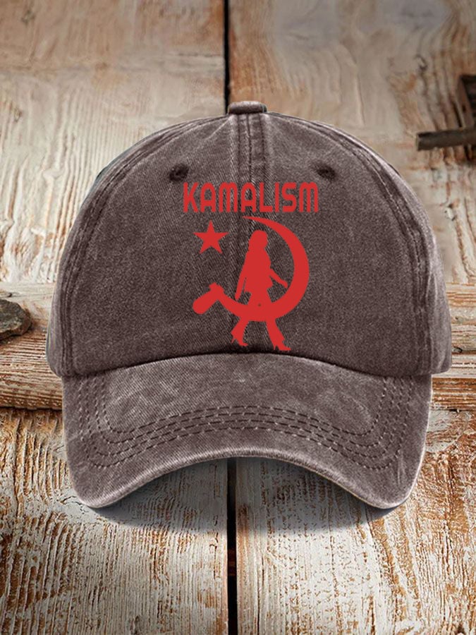 Kamalism print hat