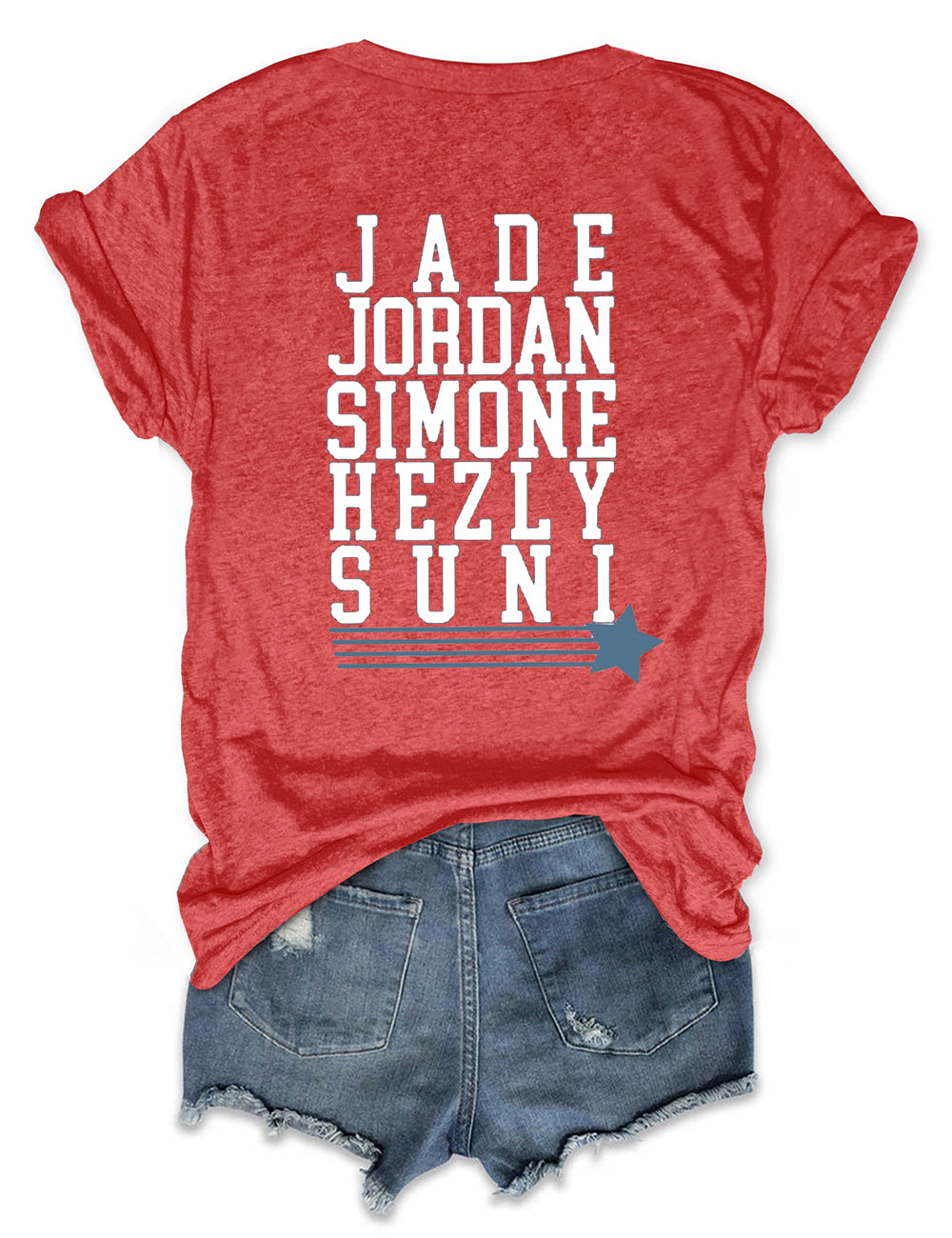 Women's USA Gymnastics Print T-Shirt