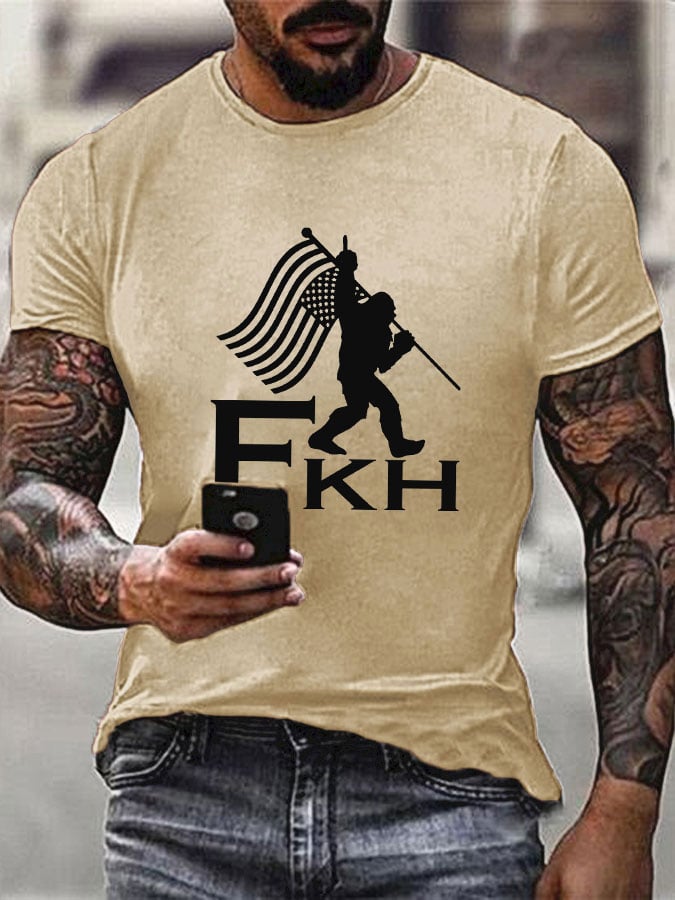 Men's FKH printed T-shirt