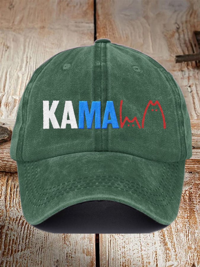 Comma La Print Baseball Cap