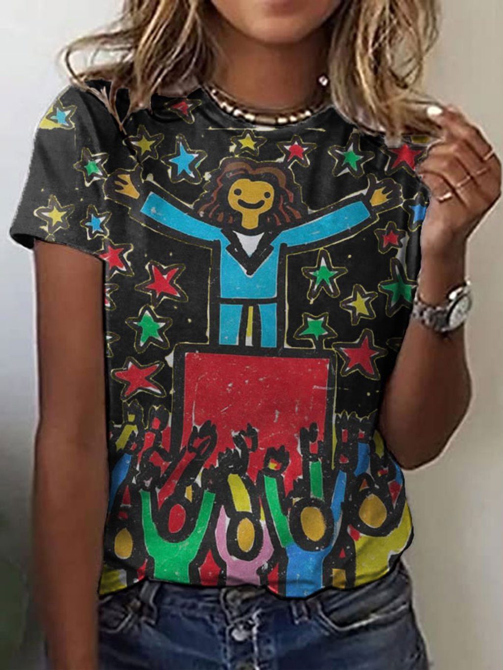 Women's Comma La Print T-Shirt