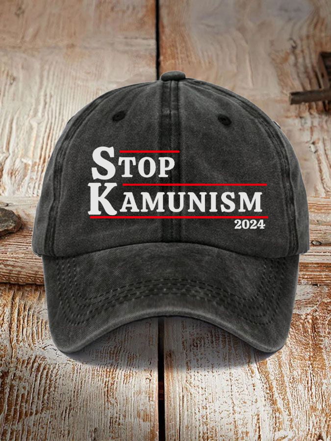 Stop Kamunism print hat
