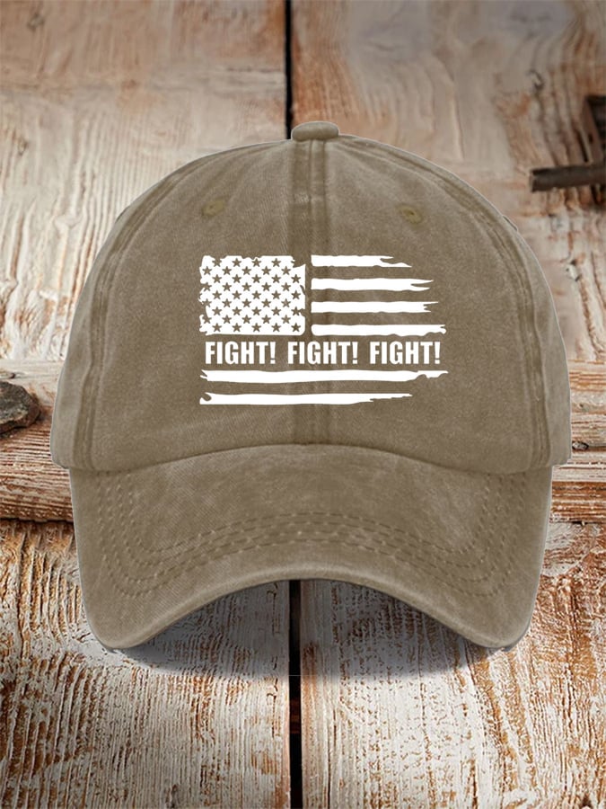 Unisex Flag Fight Fight Fight Pint Casua Hat