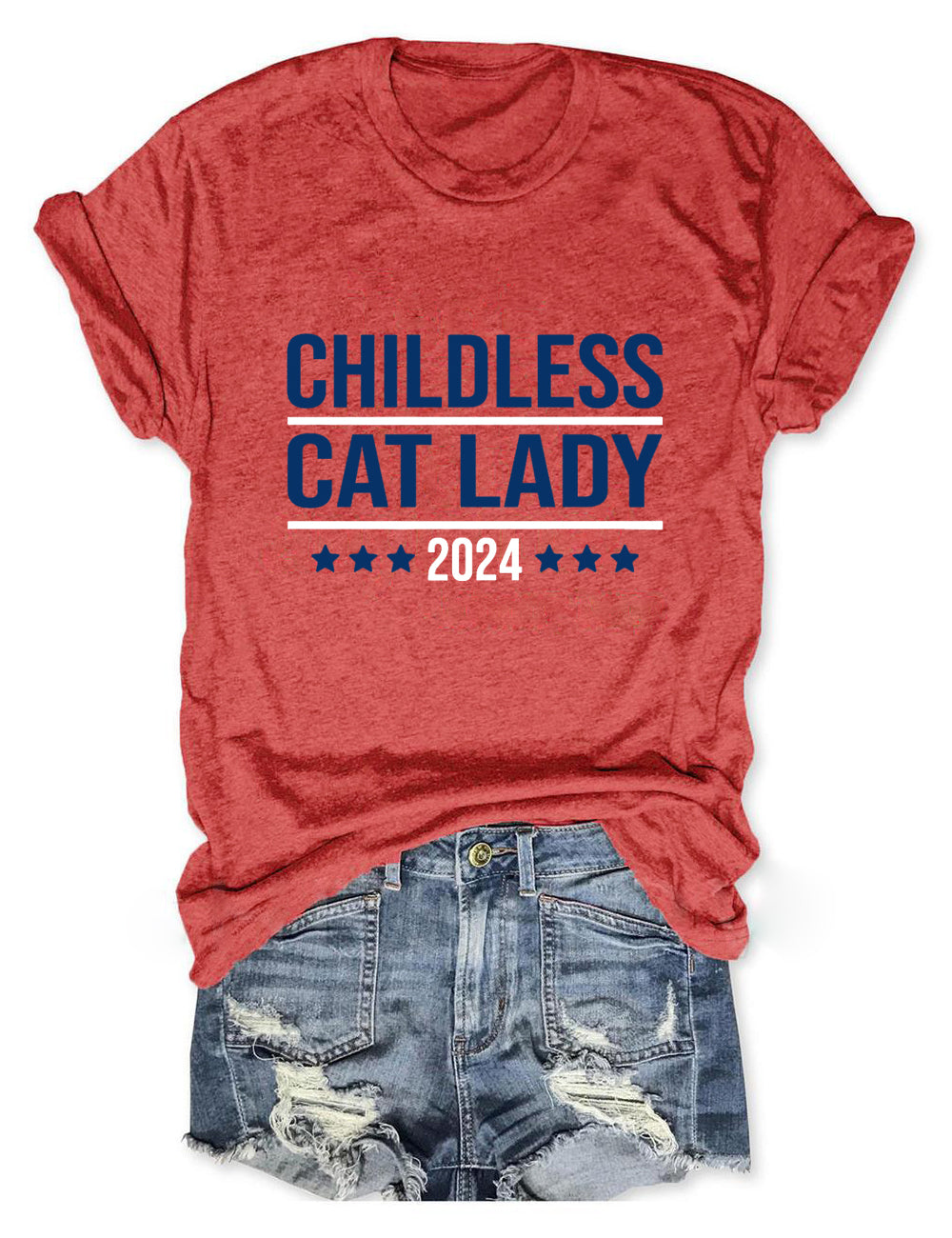 Childless Cat Lady 2024 Tee