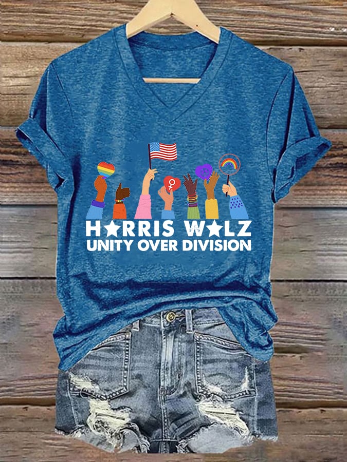 Women's Unity Over Division Print T-Shirt