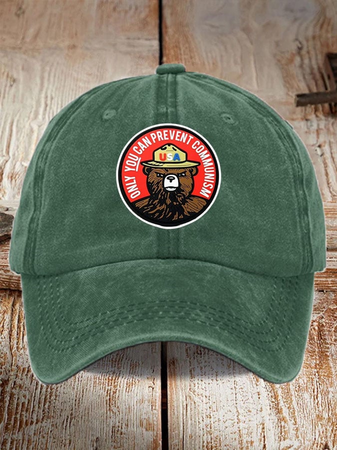 Unisex Only You Can Prevent Communism Print Baseball Cap