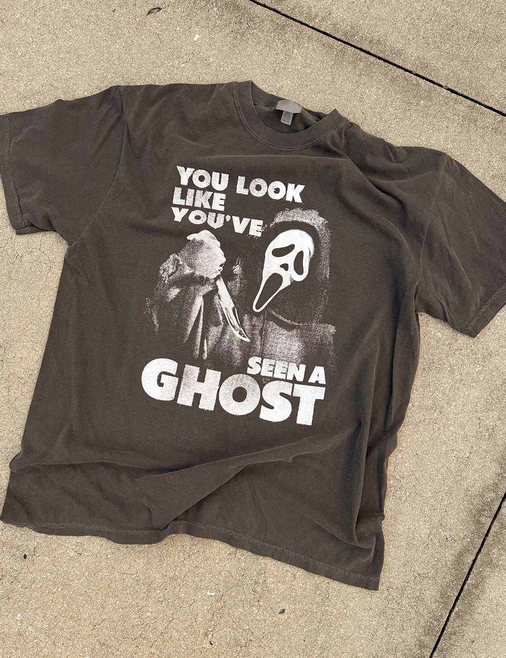 Women's You Look Like You've Seen A Ghost Print T-Shirt