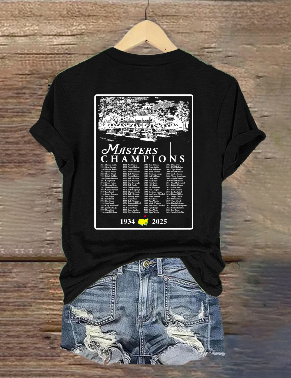 The Masters Augusta 2025 National Golf T-Shirt
