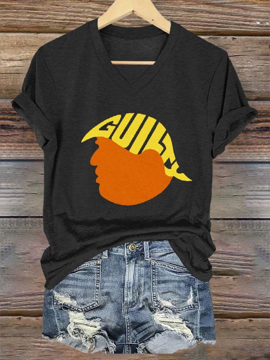 Women's Guilty Print T-Shirt