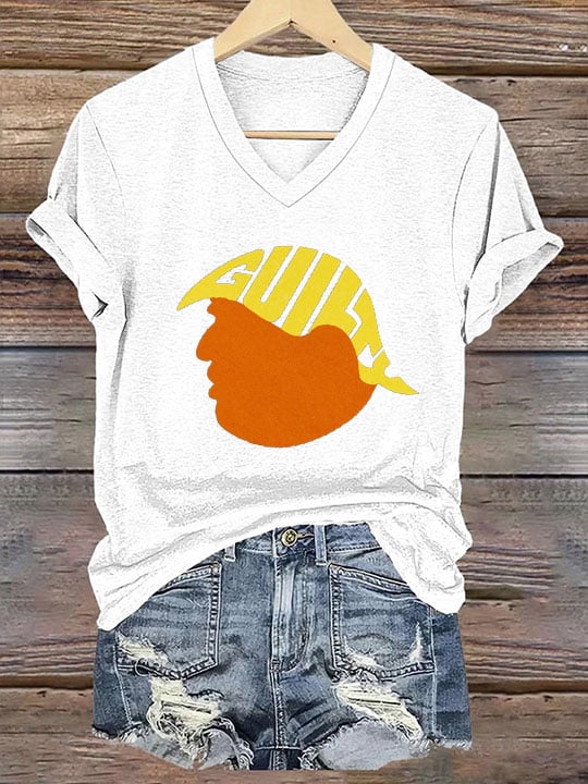Women's Guilty Print T-Shirt