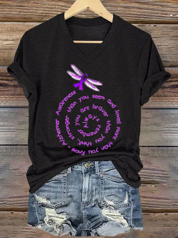 Alzheimers Awareness Memories Matter Brain Flowers Alzheimers T Shirt