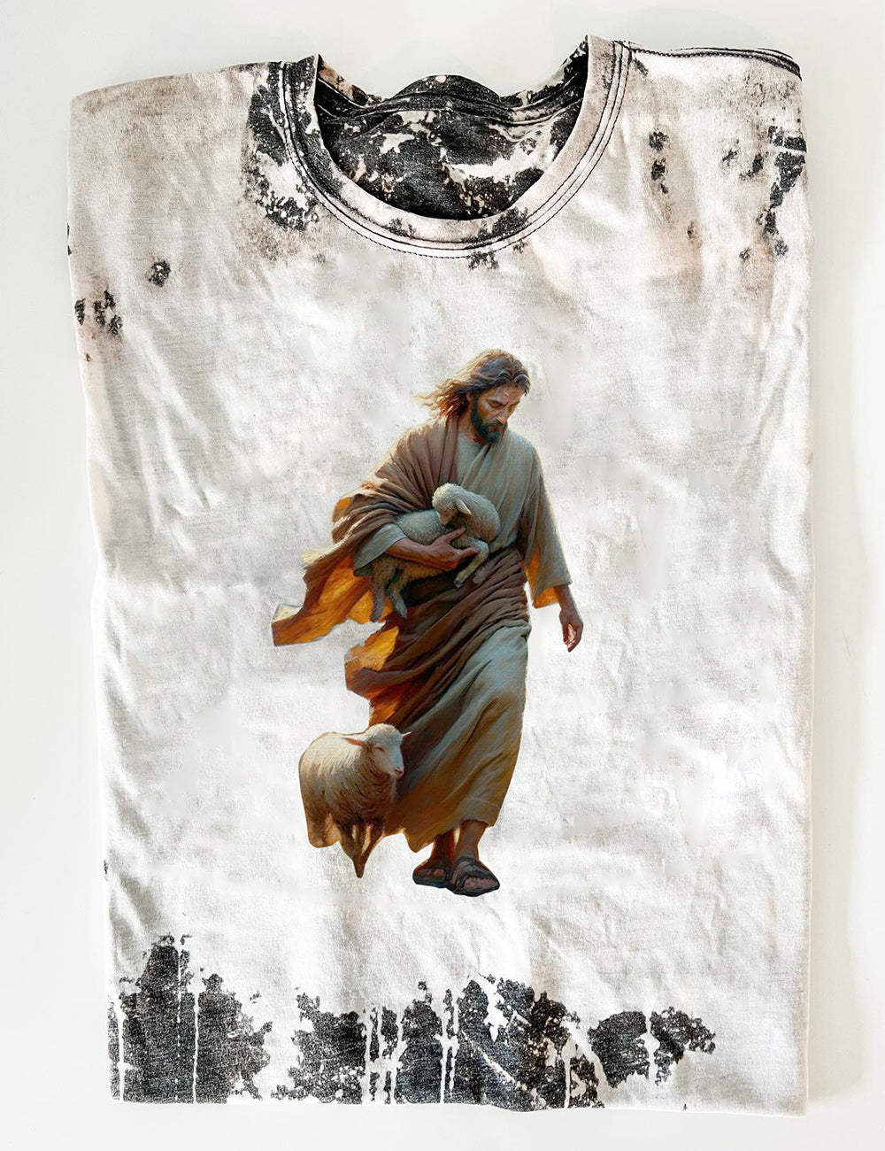 Women's My Hope Is in The Lamb Jesus Print T-Shirt